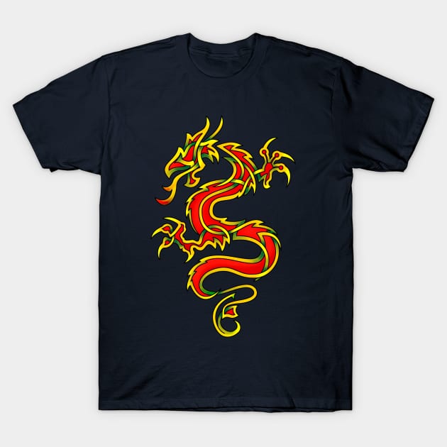 Fiery Fiend T-Shirt by KnotYourWorld4